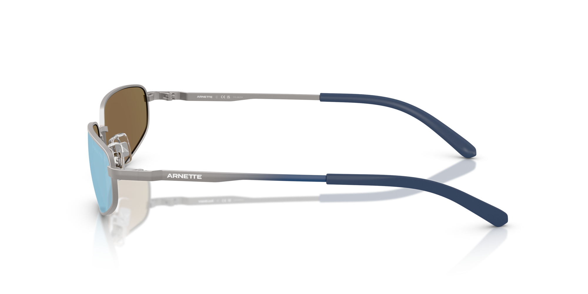 ARNETTE-3092 772/22 MATTE GUNMETAL(DARK GREY MIRROR WATER POLAR 58*16, Gris mate, hi-res image number 2