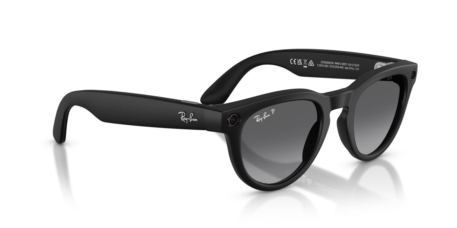 RB-META-4013-GEN-2 601ST3 MATTE BLACK (POLAR GRADIENT GRAPHITE 50*23, Negro mate, hi-res image number 3