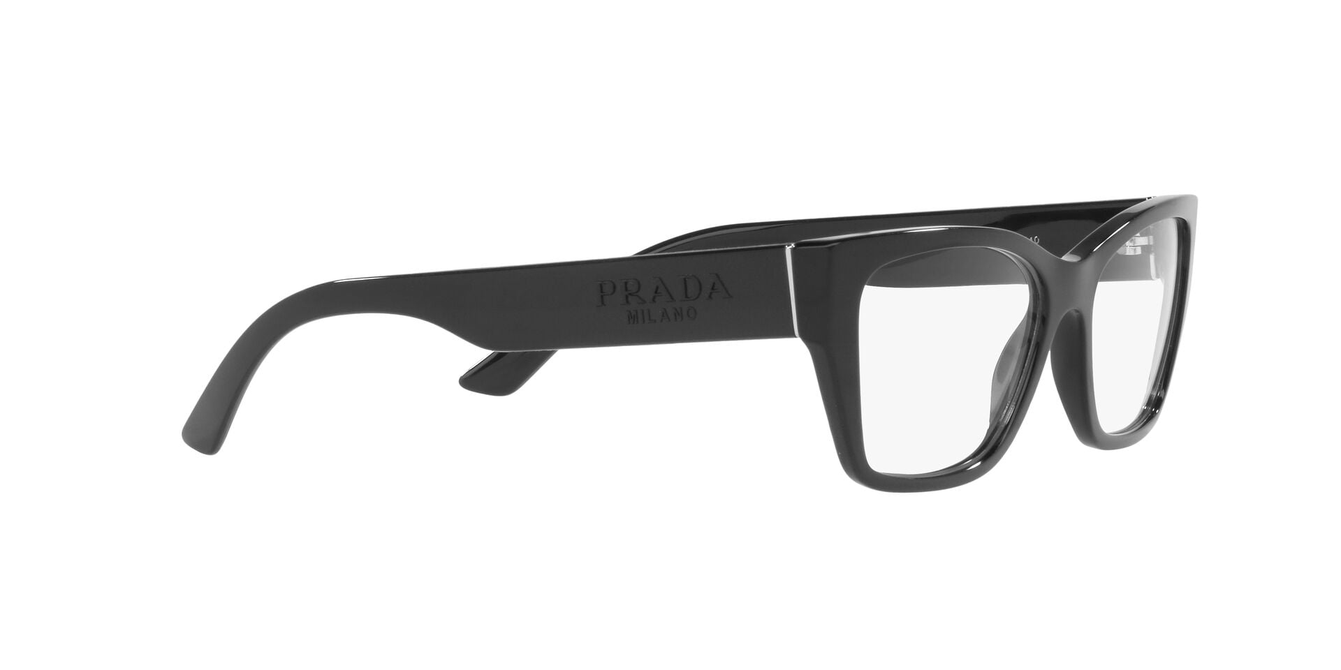 PRADA-11YV/G 1AB1O1 BLACK 54*16, Negro, hi-res image number 2