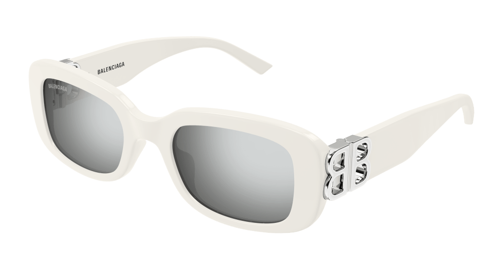 BALENCIAGA-BB0310S/S 003 WHITE SILVER(SILVER 53*22, Blanco, hi-res image number 0