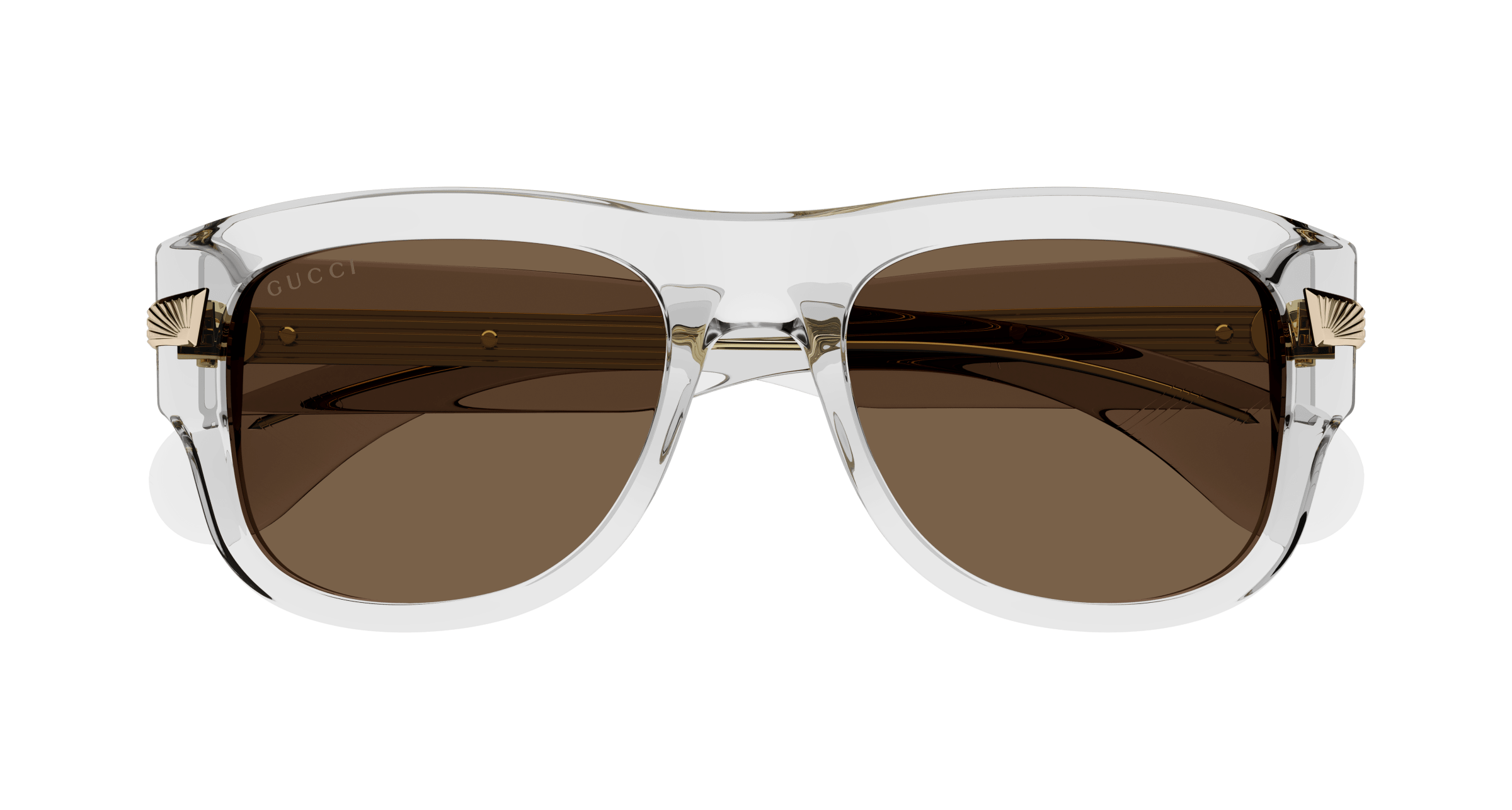 GUCCI-GG1517S/S 004 CRYSTAL (BROWN) 54*19, Transparente, hi-res image number 1