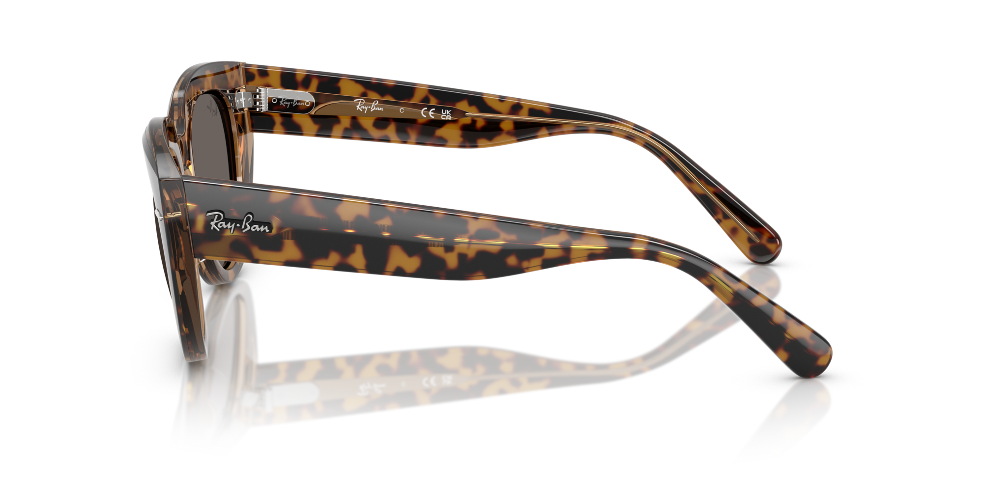 RB-2286 1292B1 HAVANA ON TRANSPARENT BROWN(DARK GREY 49*20, Havana | Marrón transparente, hi-res image number 2