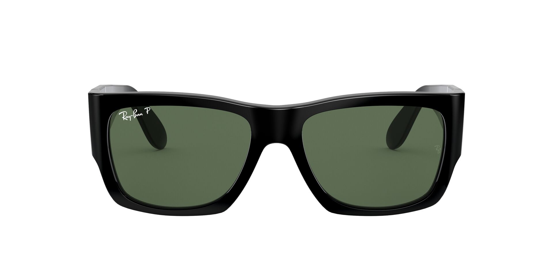 RB-2187 901/58 SHINY BLACK(GREEN POLAR 54*17, Negro, hi-res image number 2