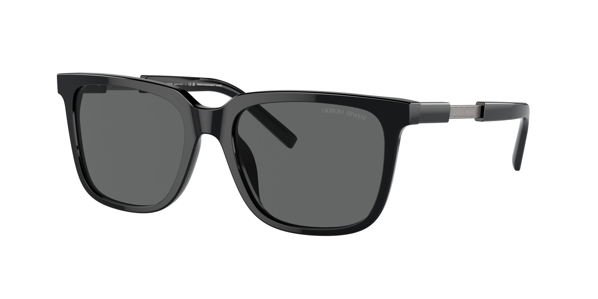 ARMANI-8202U/S 587587 BLACK(DARK GREY 55*18, , hi-res image number 0