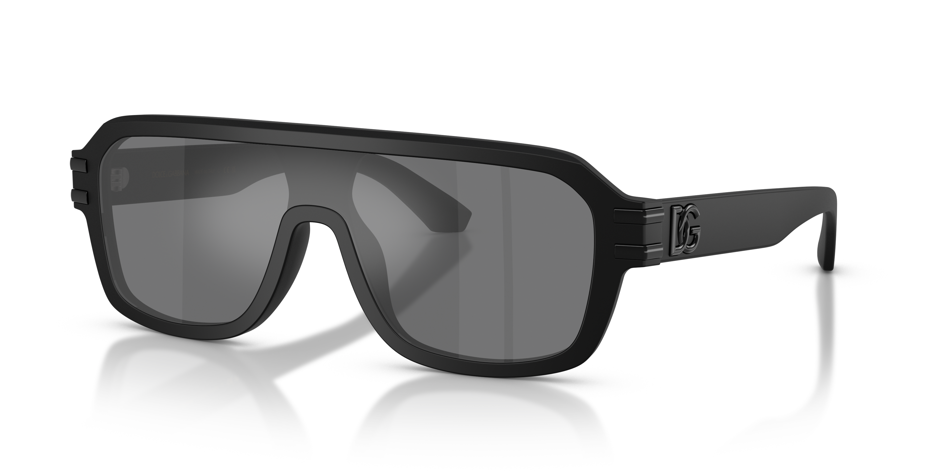 GABBANA-4507/S 25256G MATTE BLACK(GREY MIRROR BLACK 27*127, , hi-res image number 0