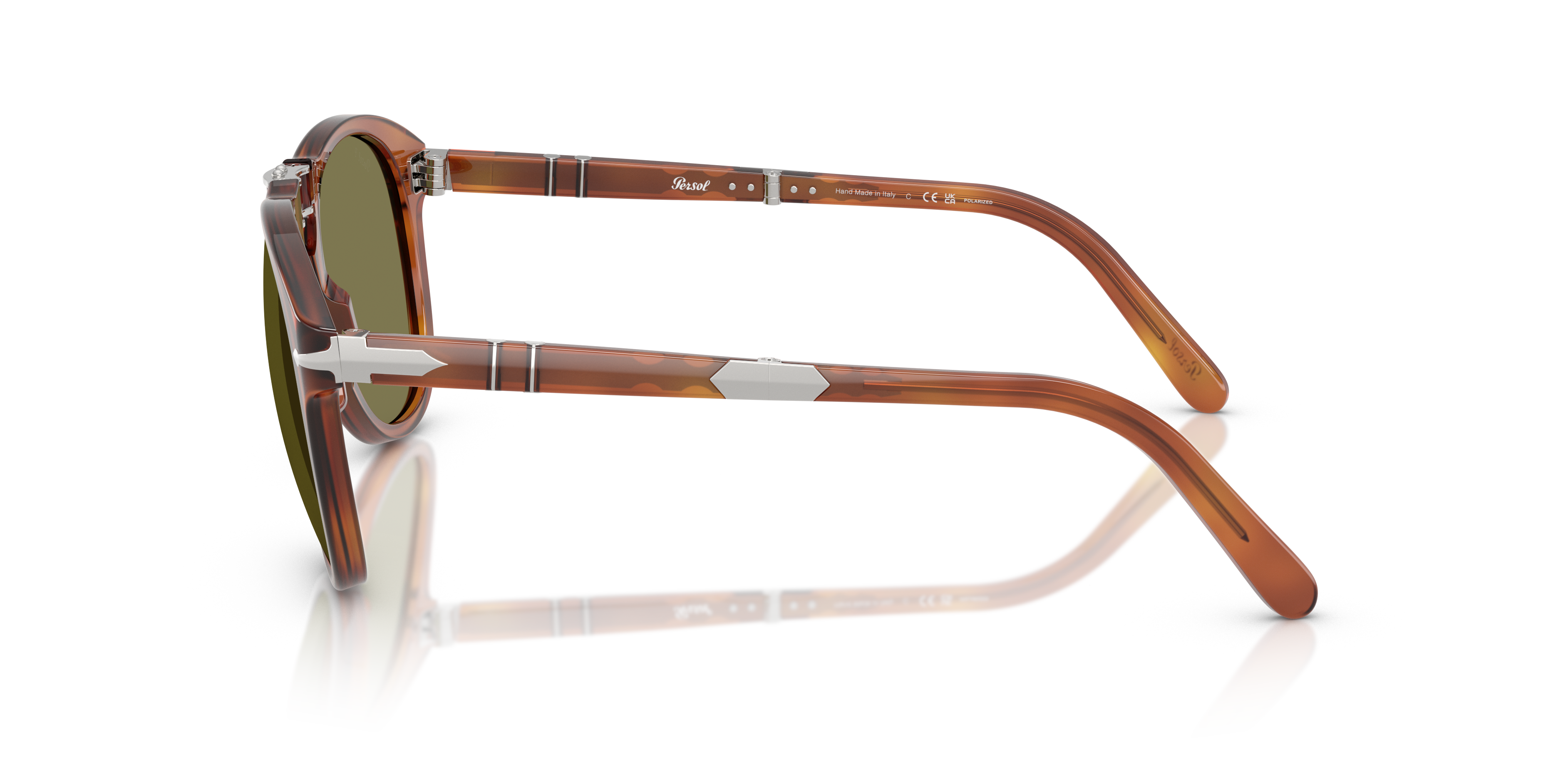 PERSOL-0714SM/S 96/P1 BROWN (GREEN POLARIZED) 54*21, , hi-res image number 2