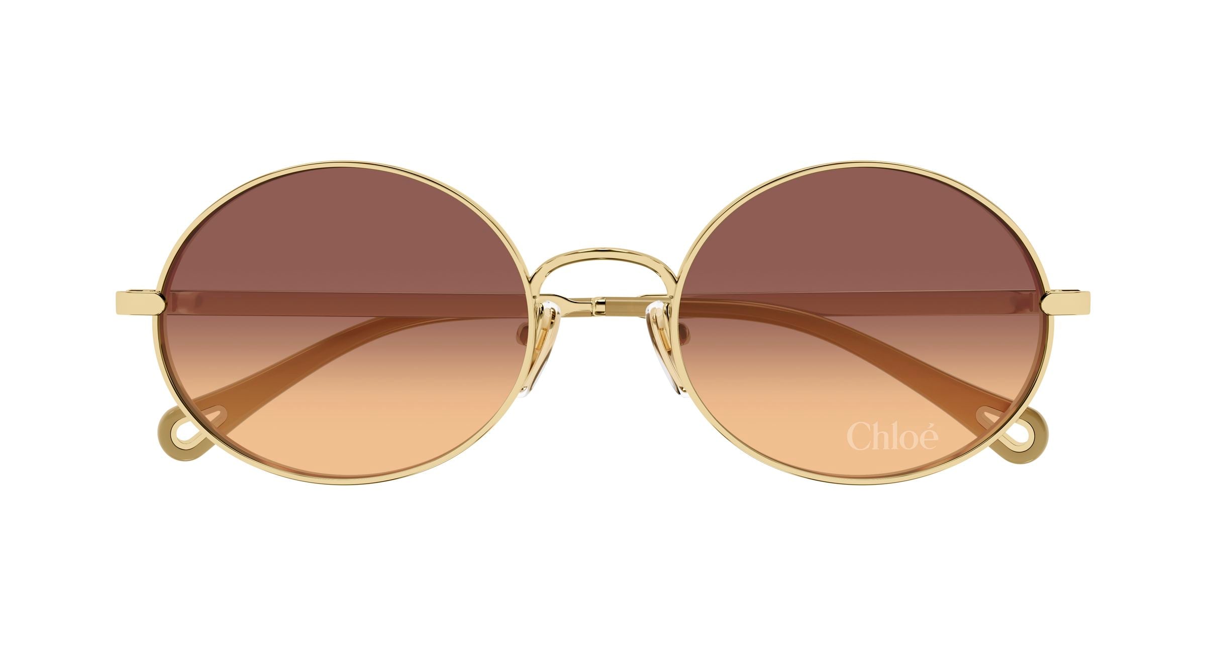 CHLOE-0326S/S 004 GOLD-GOLD (BROWN 55*20, , hi-res image number 2