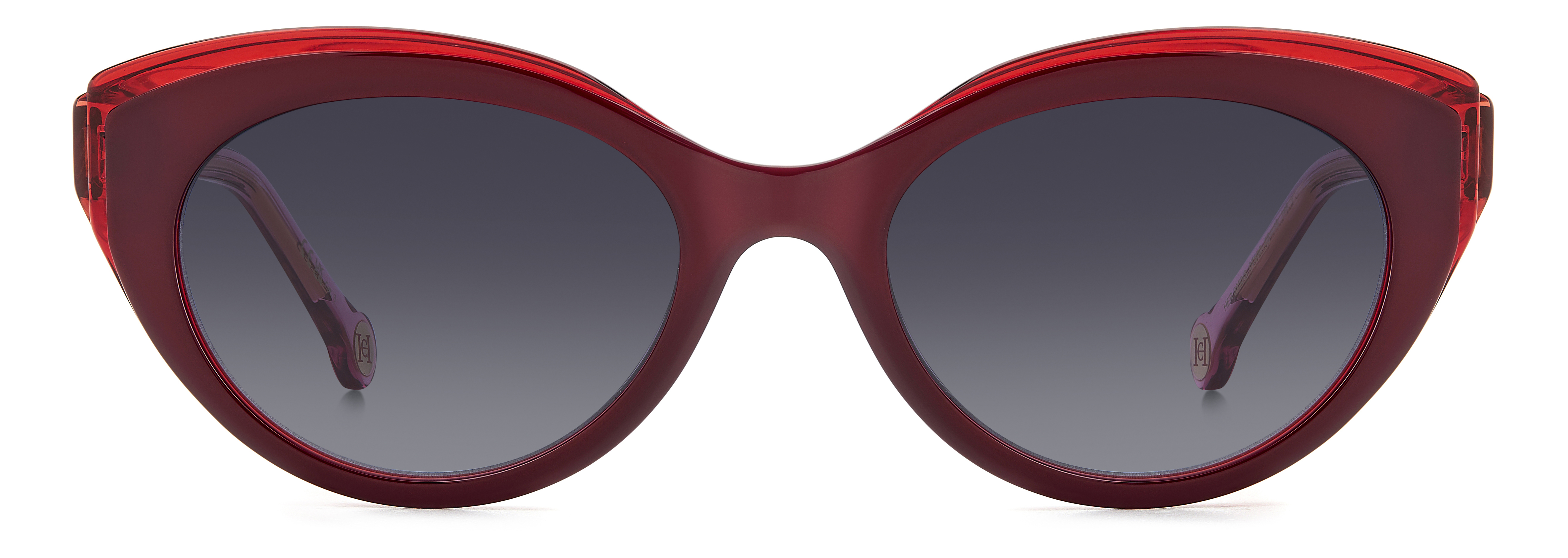 CAROLINA-0250/S 0T5*9O BURGUNDY PINK(DARK GREY SHADED 52*19, Granate | Rosa, hi-res image number 1