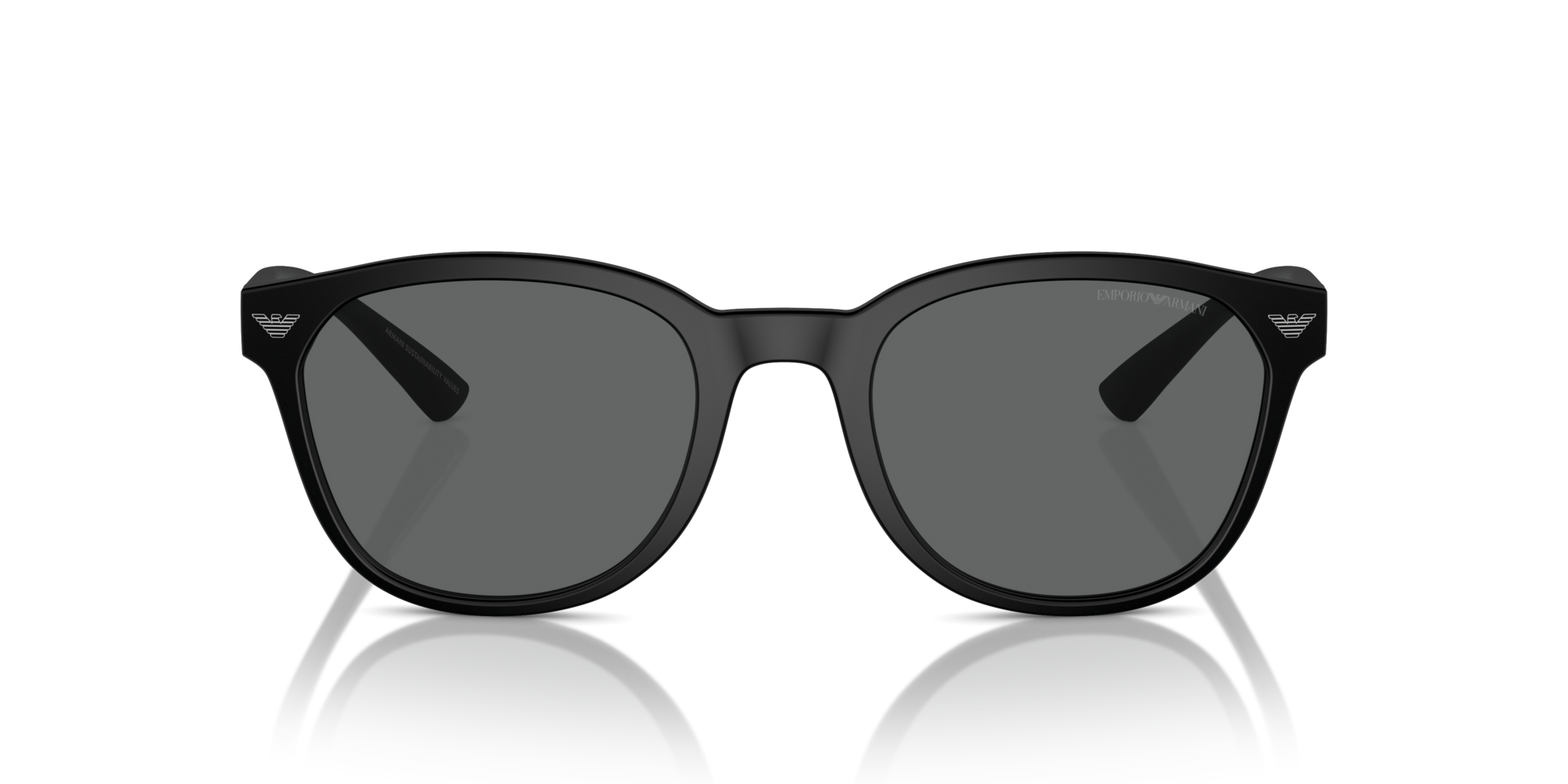 EMPORIO-4225U/S 500187 MATTE BLACK(DARK GREY 53*20, Negro mate, hi-res image number 1