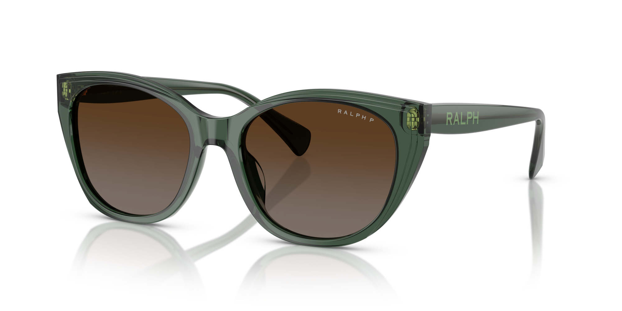 RALPH-5324U/S 6206T5 SHINY TRANSPARENT GREEN(POLAR GRADIENT BROWN 56*18, Verde, hi-res image number 0