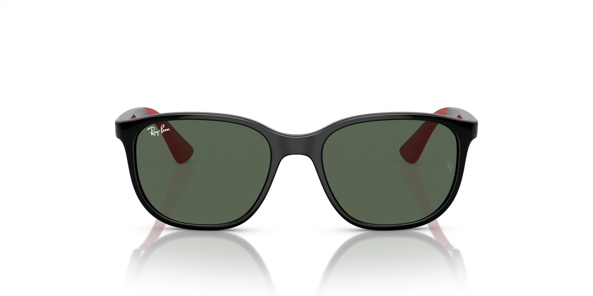 RJ-9078S 713171 BLACK ON RUBBER RED(DARK GREEN 48*16, Negro | Rojo, hi-res image number 1