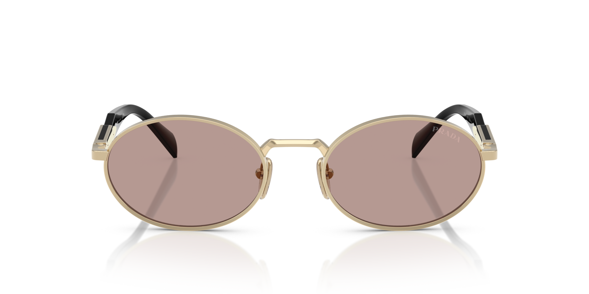 PRADA-65ZS/S ZVN20I PALE GOLD/LIGHT PURPLE 55*20, , hi-res image number 1