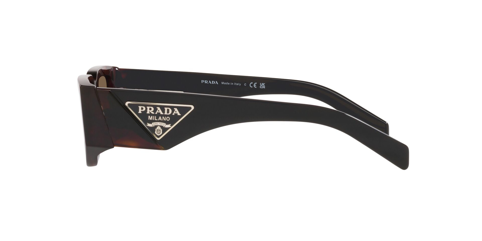 PRADA-09ZS/S 2AU06B TORTOISE(DARK BROWN 54*18, Marrón, hi-res image number 2