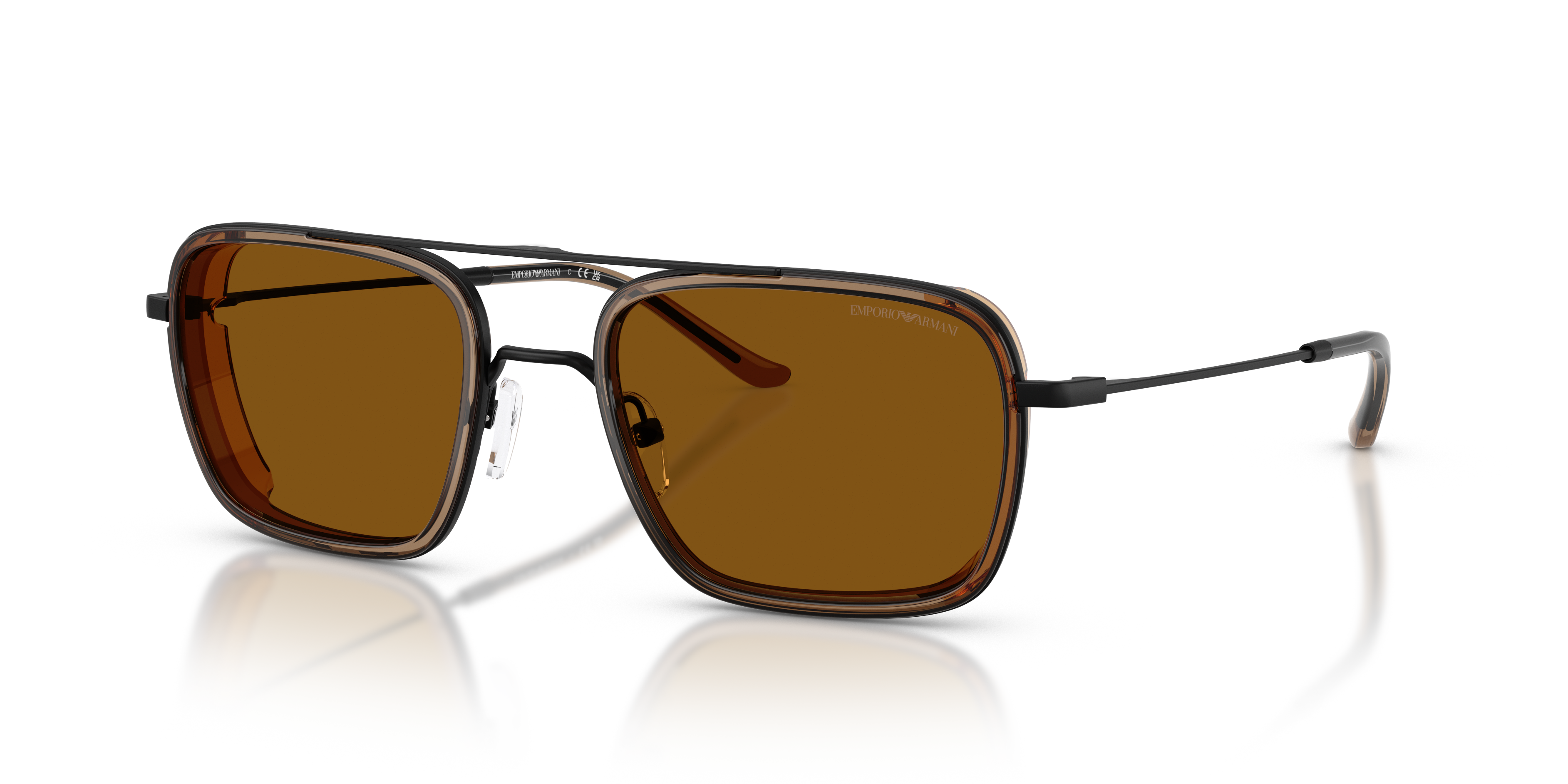 EMPORIO-2162/S 300163 MATTE BLACK(DARK BRONZE 54*21, , hi-res image number 0