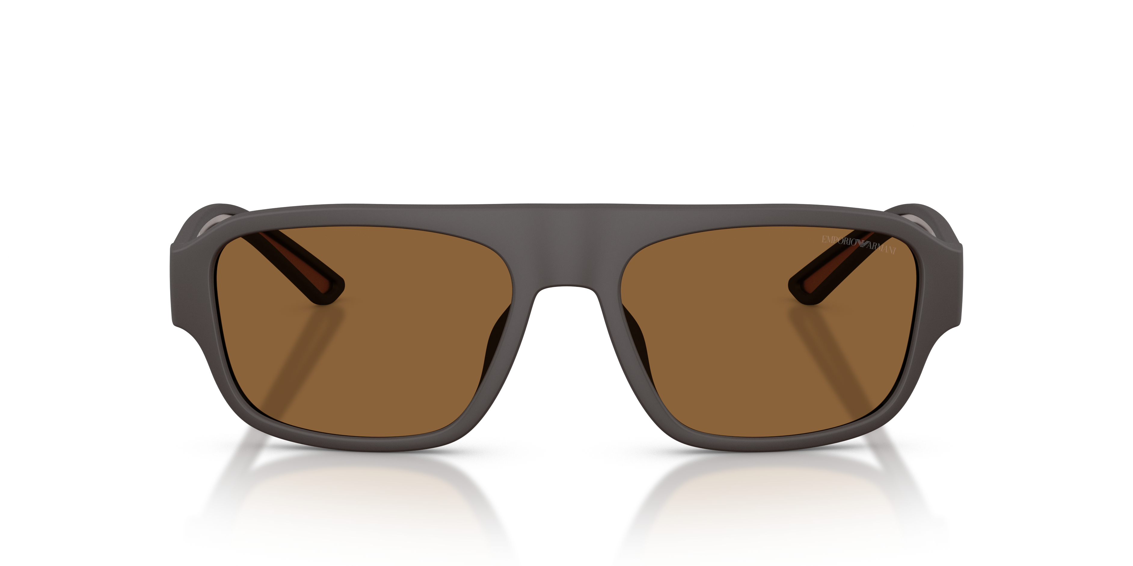 EMPORIO-4266U/S 618673 RUBBERIZED MATTE BROWN(BROWN 55*17, , hi-res image number 1