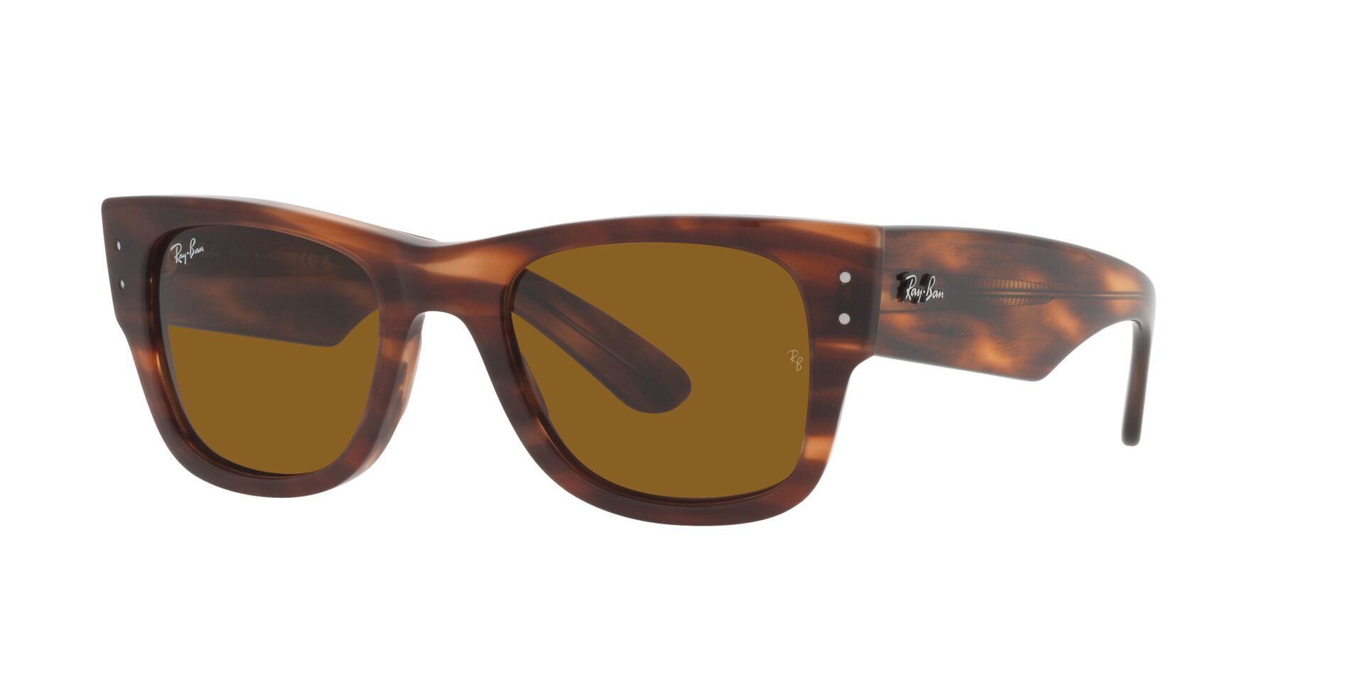 RB-0840S/S 954/33/ STRIPED HAVANA/ BROWN 51*21, Havana, hi-res image number 0