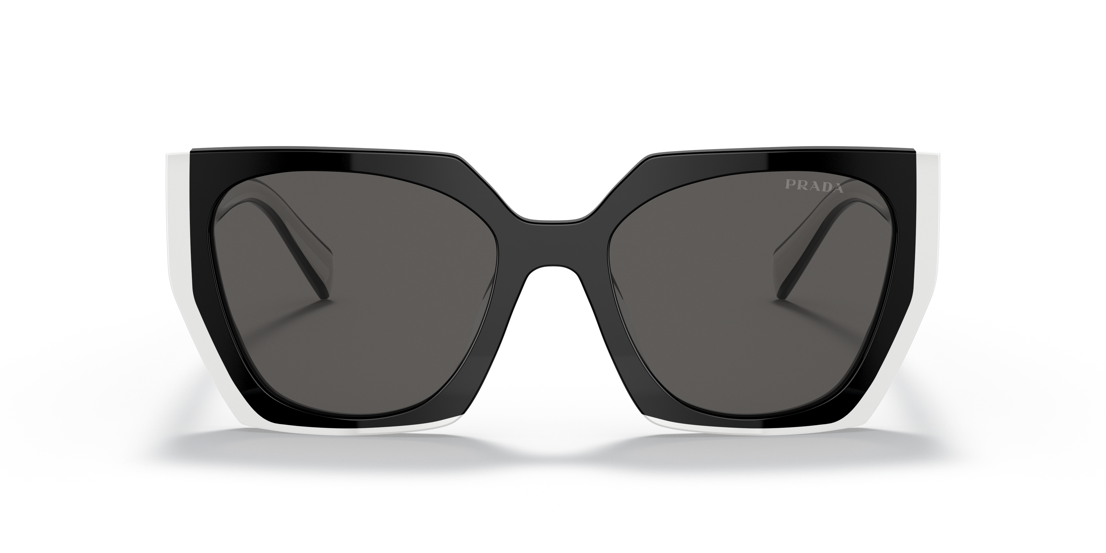 PRADA-15WS/S 09Q5S0 BLACK/TALC DARK GREY 54*19, Negro | Talco, hi-res image number 1