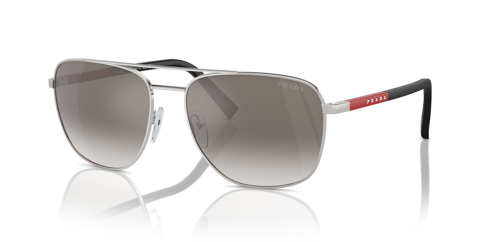 PRADA-SPORT-54ZS/S 1BC02M SILVER(GRADIENT GREY MIRROR SILVER 60*17, , hi-res image number 0