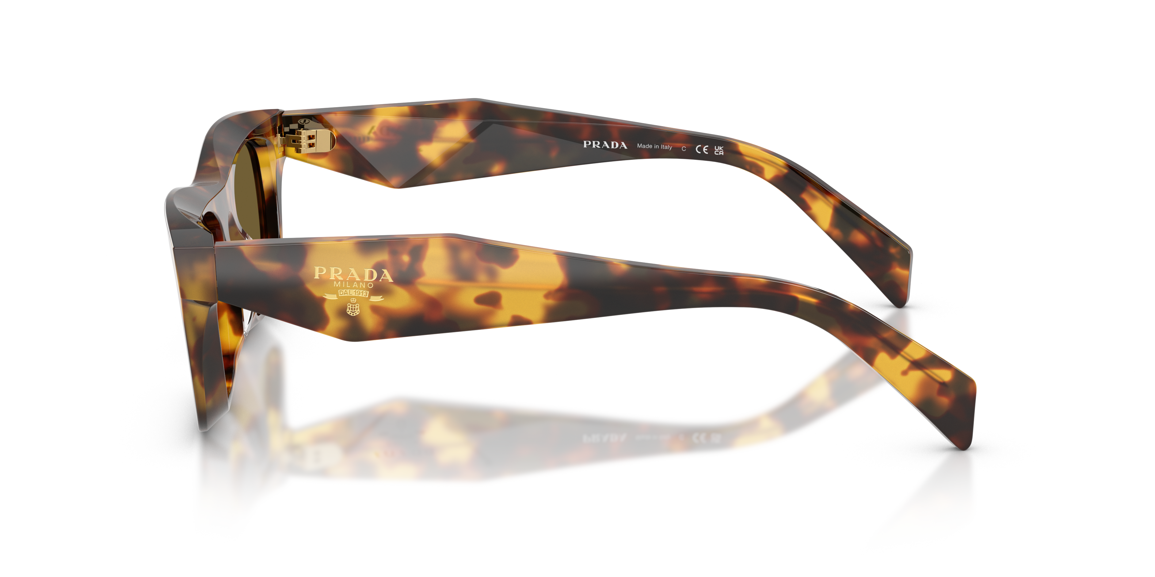 PRADA- C06S/S 14L09Z HONEY TORTOISE(DARK BROWN 50*21, , hi-res image number 2