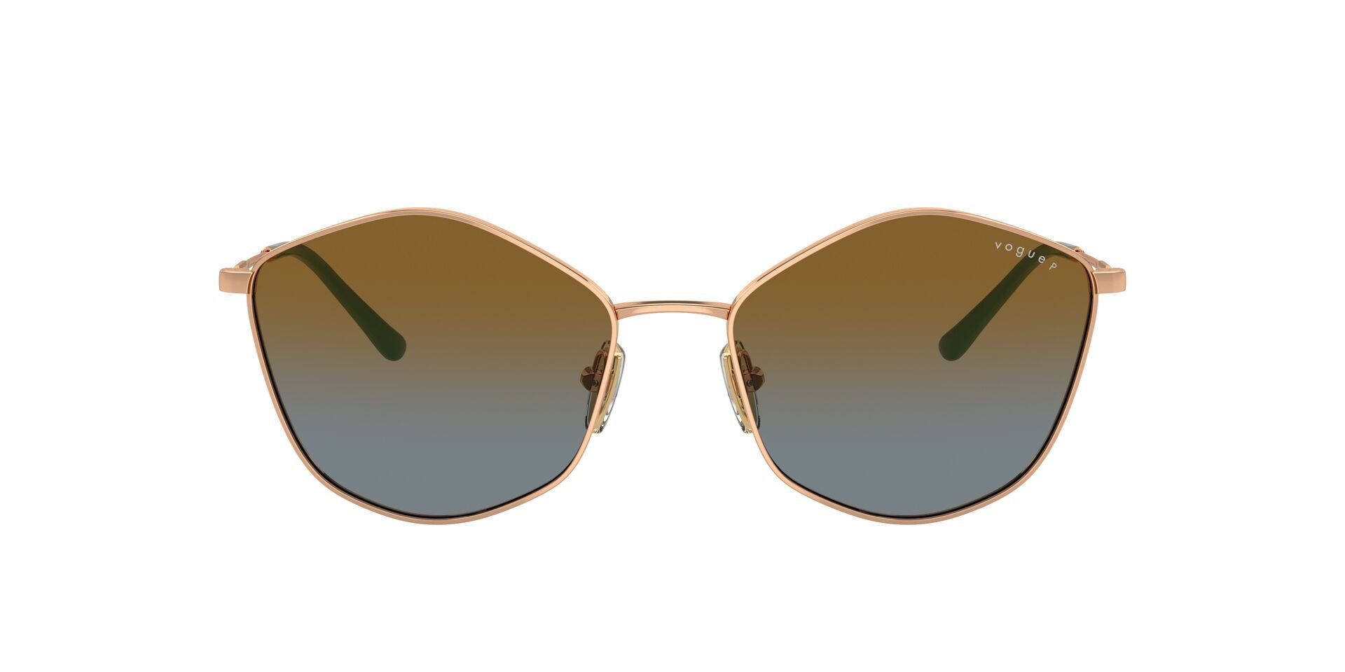 VOGUE-4282/S 51521F ROSE GOLD(BLUE GRADIENT BROWN POLAR 56*17, , hi-res image number 1