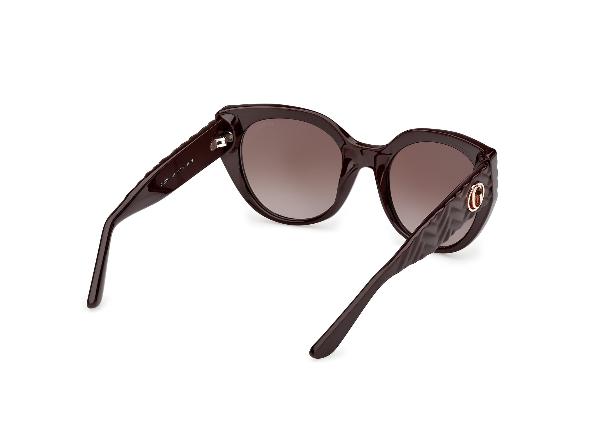 GUESS-00255/S 48F shiny dark brown 53*20, Marr&oacute;n, hi-res image number 4