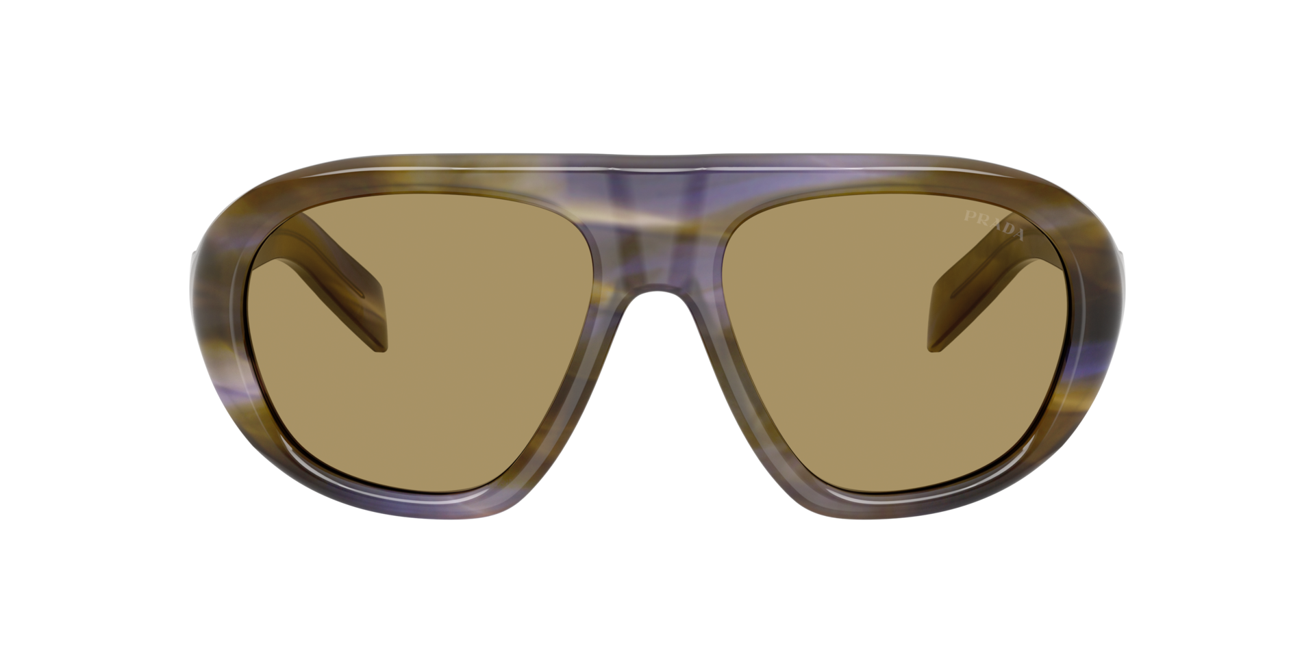 PRADA- C05S/S 23G70G STRIPED LAGUNA(GREEN OLIVE 57*18, , hi-res image number 1