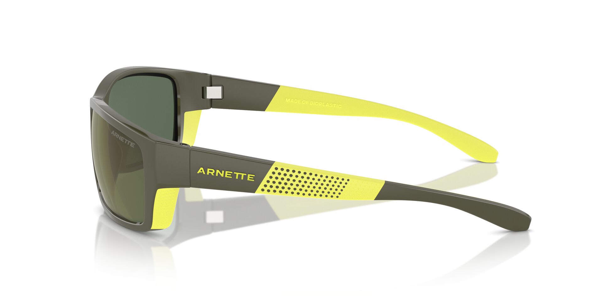 ARNETTE-4336 28546R MILITARY/LIME MATTE/SHINY(DARK GREEN MIRROR PETROL 61*15, Verde, hi-res image number 2