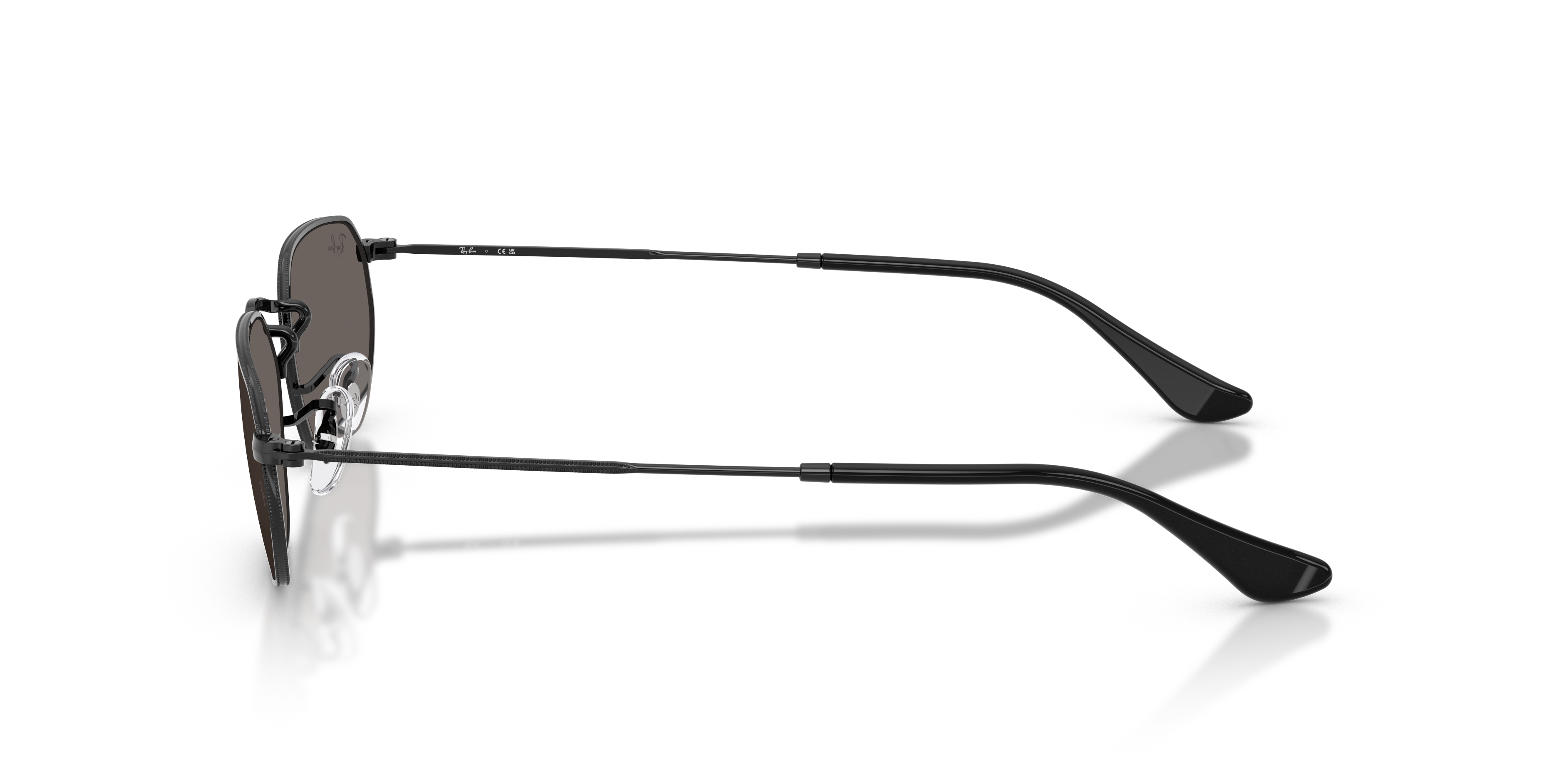 RB-3947 002/B1 BLACK(DARK GREY 57*18, Negro, hi-res image number 2