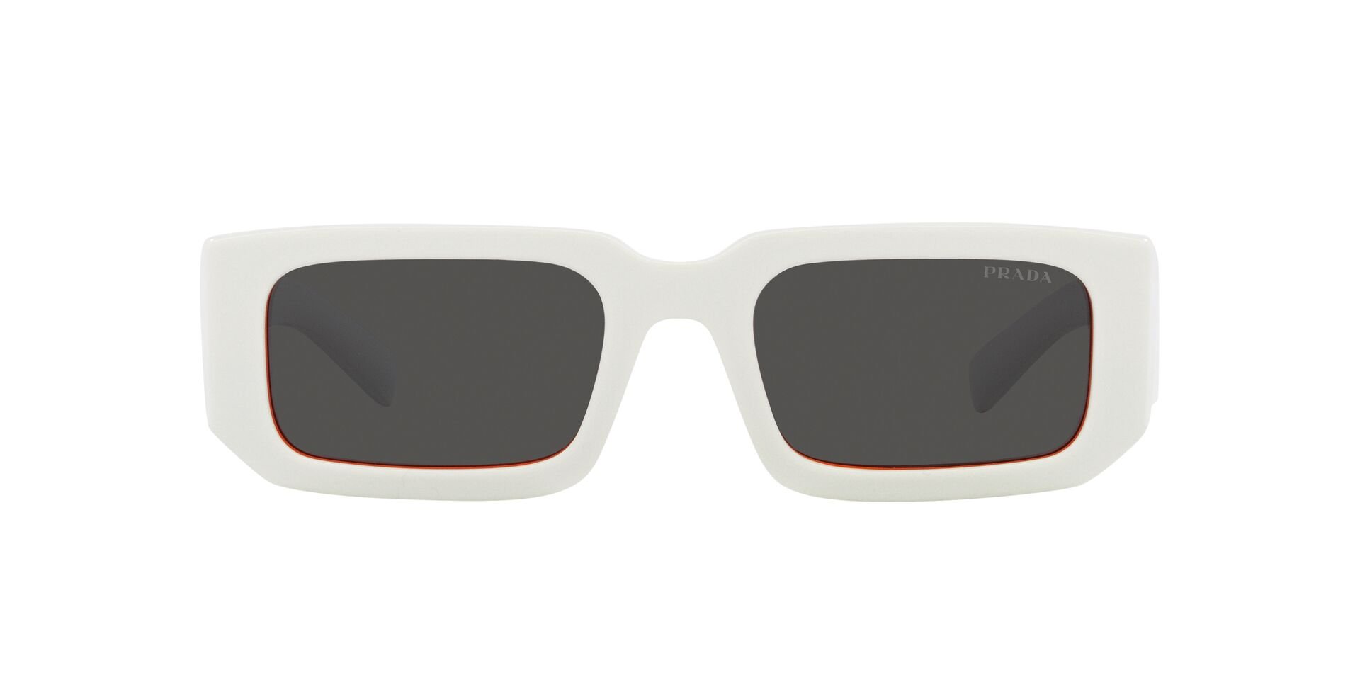 PRADA-06YS/S 17M5S0 TALC/ORANGE 53*21, Blanco, hi-res image number 1