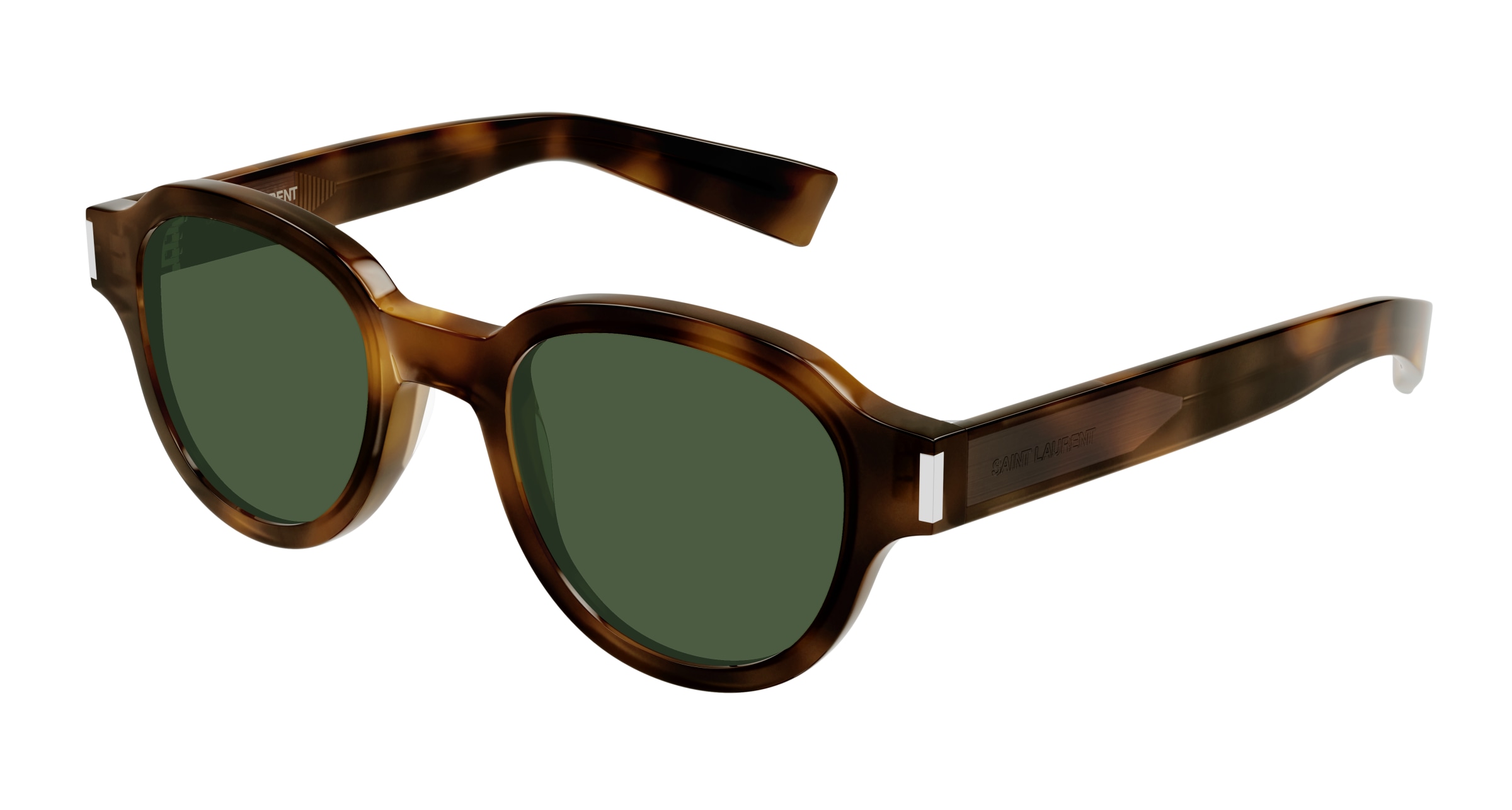SAINT-LAURENT-SL546/S 002 HAVANA(GREEN 48*21, Havana, hi-res image number 0