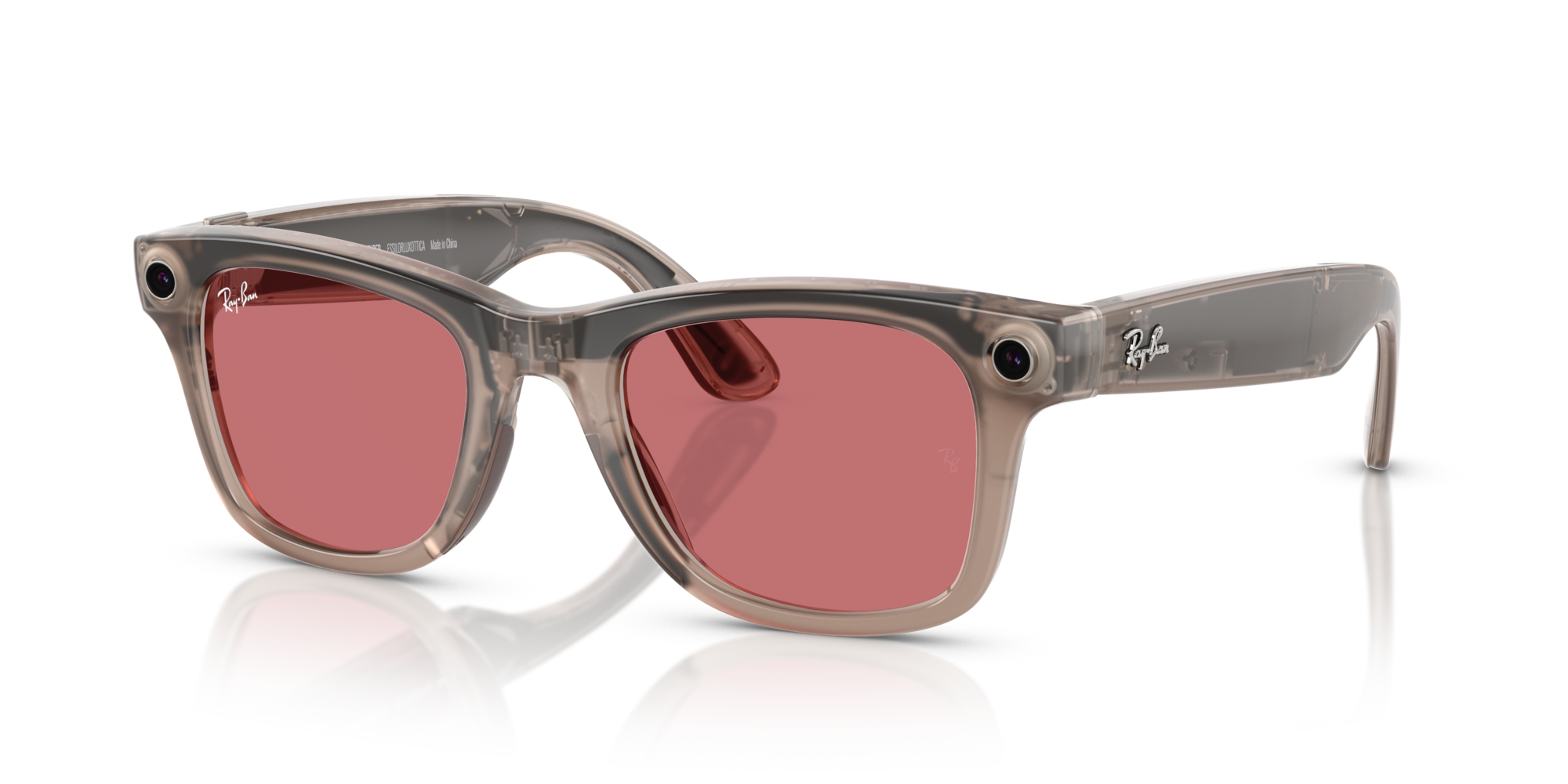 RB-META-4006 6705P5 SHINY WARM STONE(TRANSITIONS WATERMELON RED 50*22, Shiny Warm Stone, hi-res image number 1
