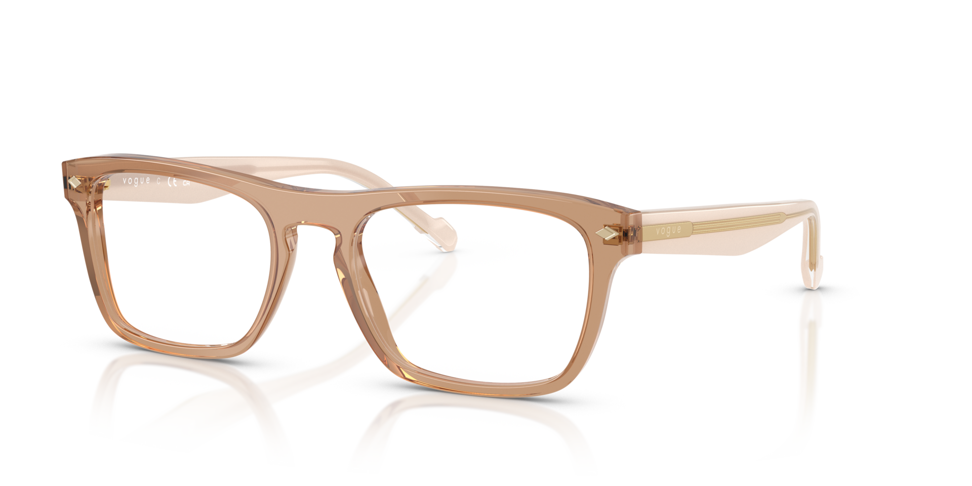 VOGUE-5619/G 3189 TRANSPARENT BROWN 52*19, , hi-res image number 0 VOGUE-5619/G 3189 TRANSPARENT BROWN 52*19, , hi-res image number 0