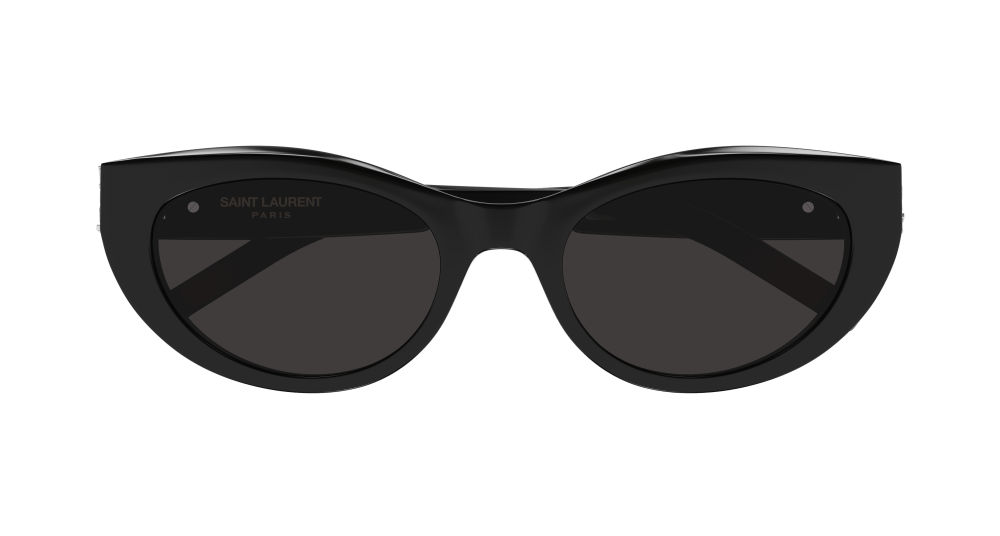 SAINT-LAURENT-SLM115/S 001 BLACK 54*20, Negro, hi-res image number 1