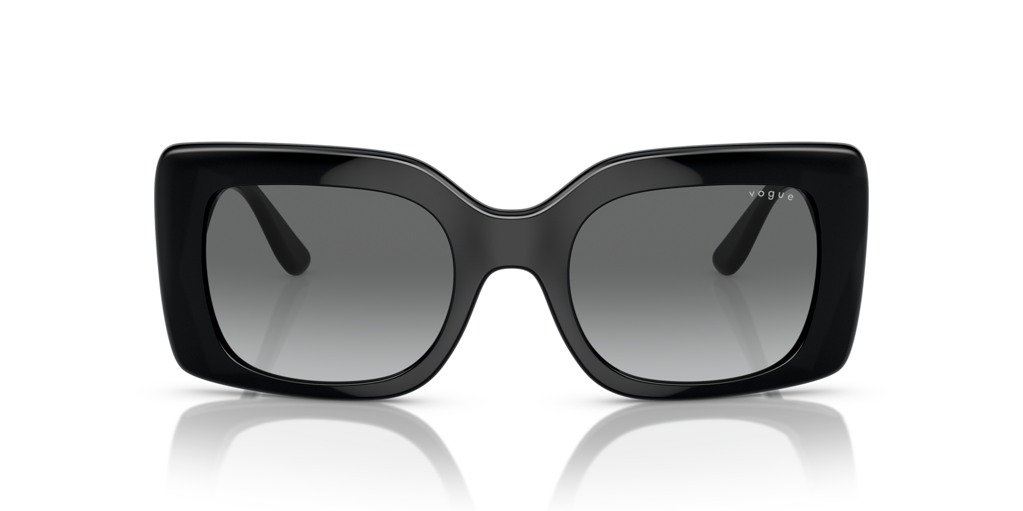 VOGUE-5481S/S W44/11 BLACK(GRADIENT GREY 52*21, Negro, hi-res image number 1