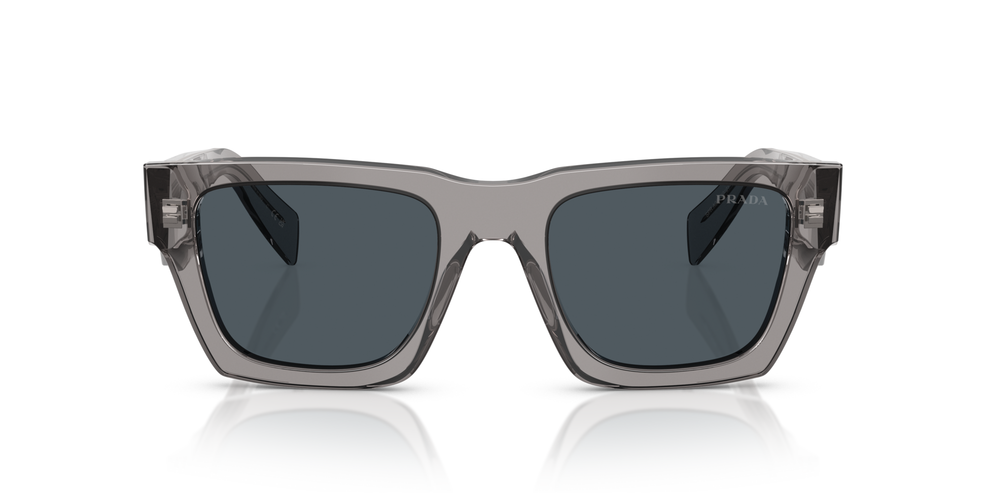 PRADA-A06S/S 16Z70B TRANSPARENT DARK GREY(DARK GREY 50*21, Transparente gris, hi-res image number 1