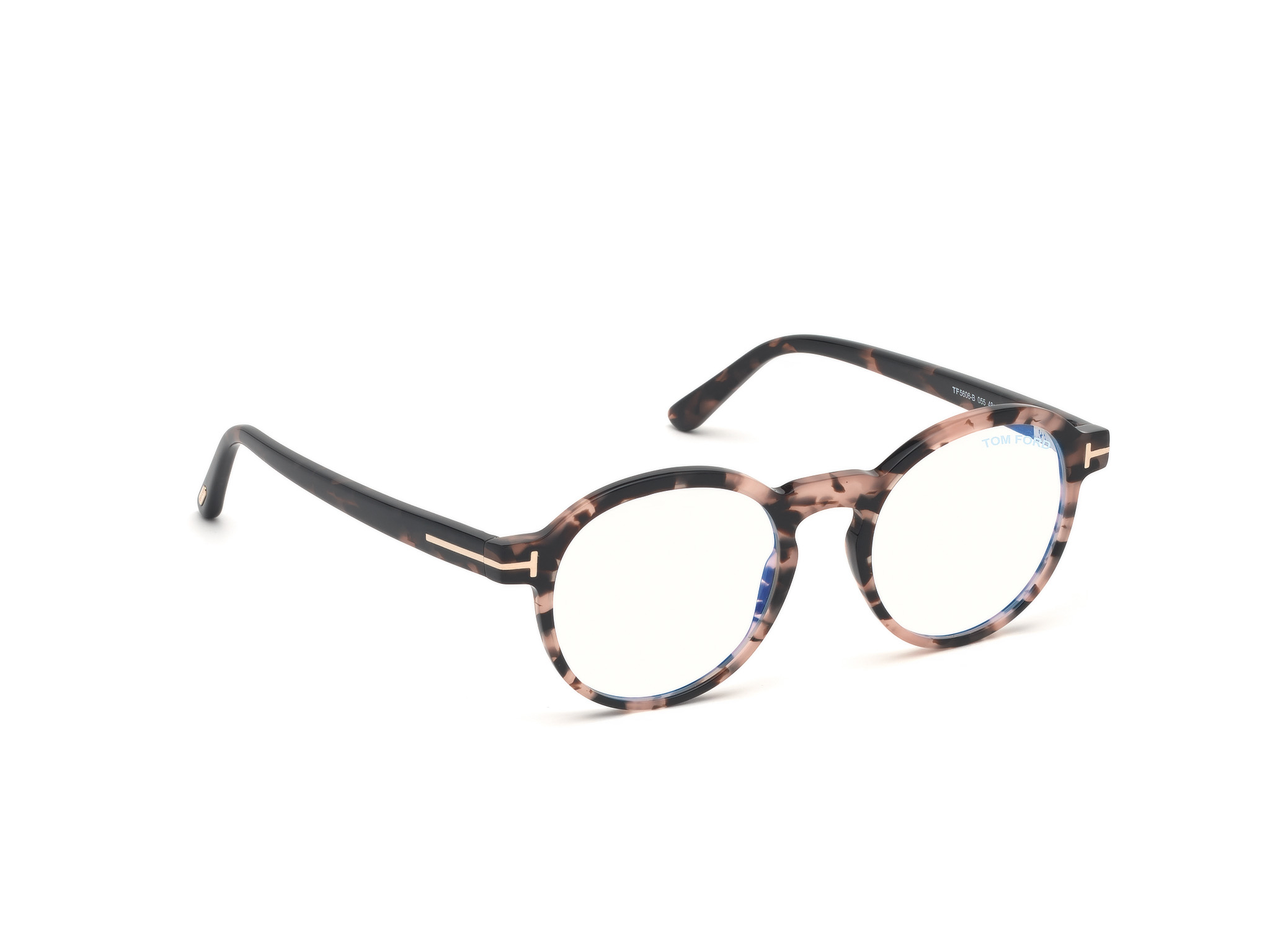 TOM FORD FT 5606B 055, Havana-Rosa, hi-res image number 6