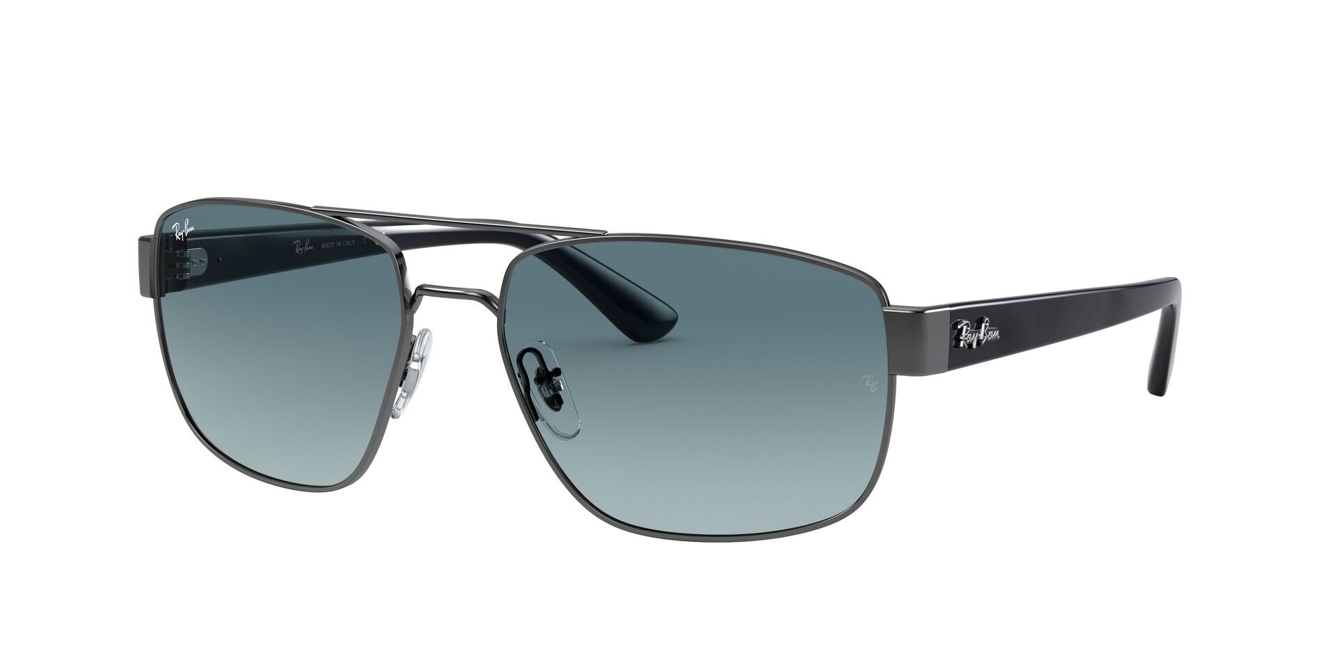 RB-3663 004/3M SHINY GUNMETAL(BLUE GRADIENT GREY 60*17, Verde, hi-res image number 0