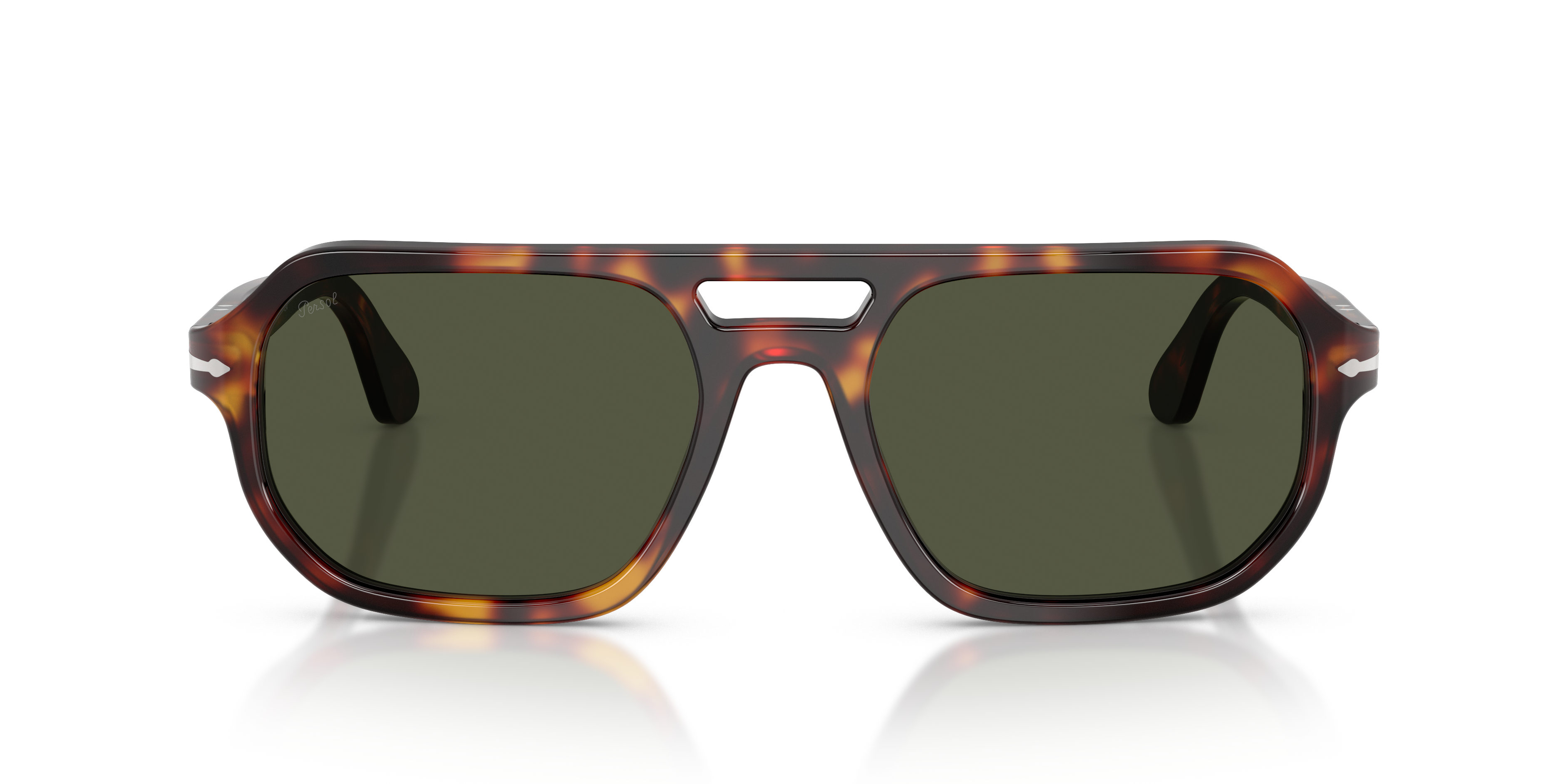 PERSOL-3393S/S 24/31 HAVANA(GREEN 56*20, , hi-res image number 1