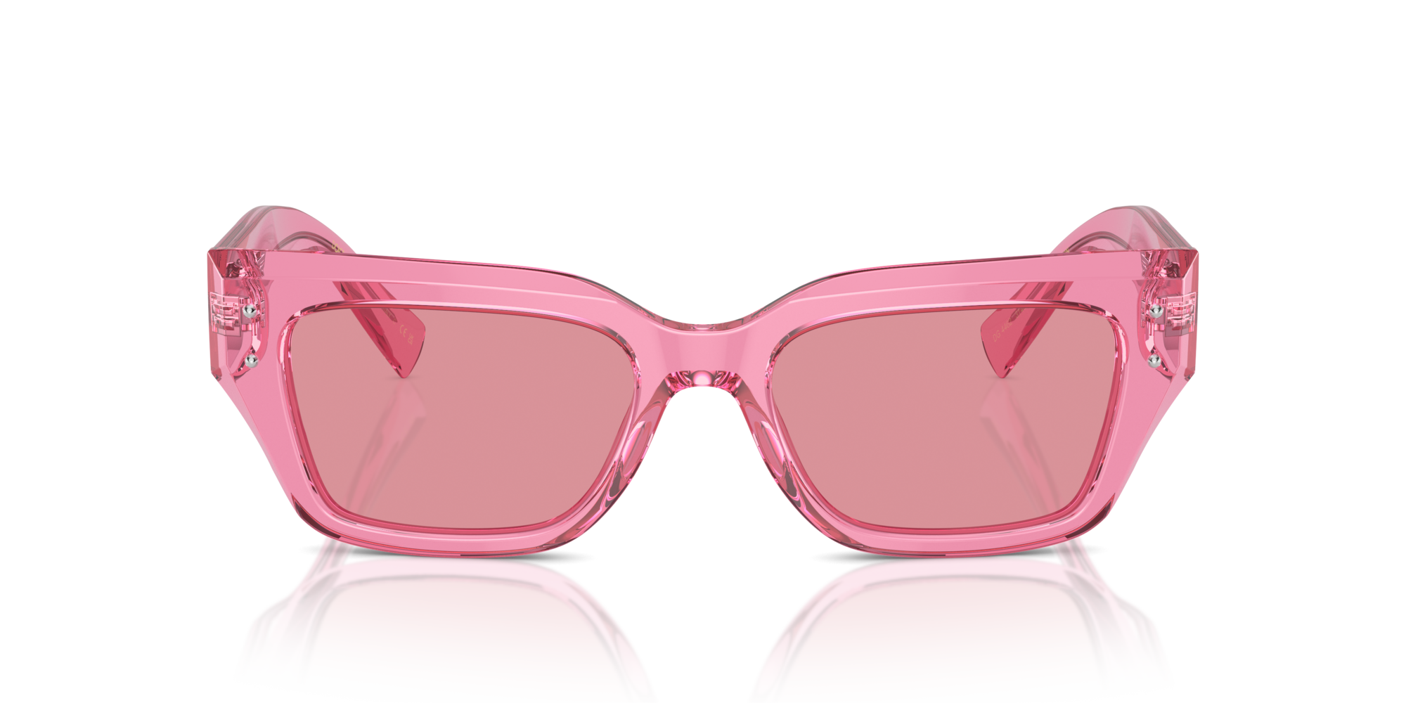 GABBANA-4462/S 314830 TRANSPARENT PINK(PINK MIRROR INTERNAL SILVER 52*18, Rosa transparente, hi-res image number 1