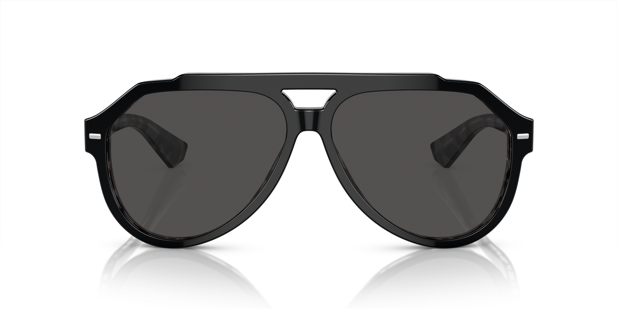 GABBANA-4452/S 340387 BLACK ON GREY HAVANA(DARK GREY 60*13, Negro | Gris Havana, hi-res image number 1