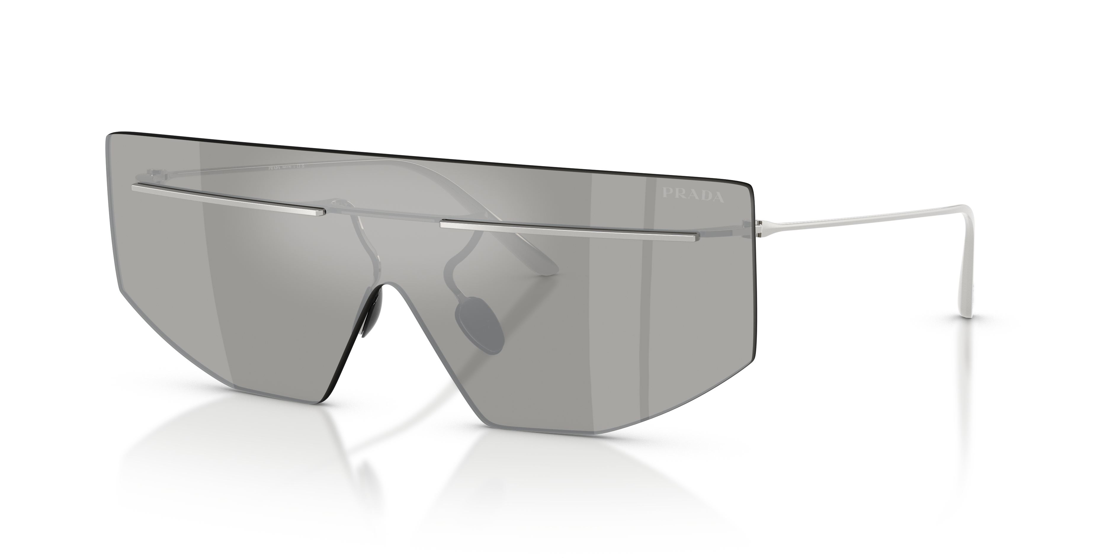 PRADA-B55S/S 1BC60N SILVER (LIGHT GREY MIRROR SILVER 40*140, , hi-res image number 0