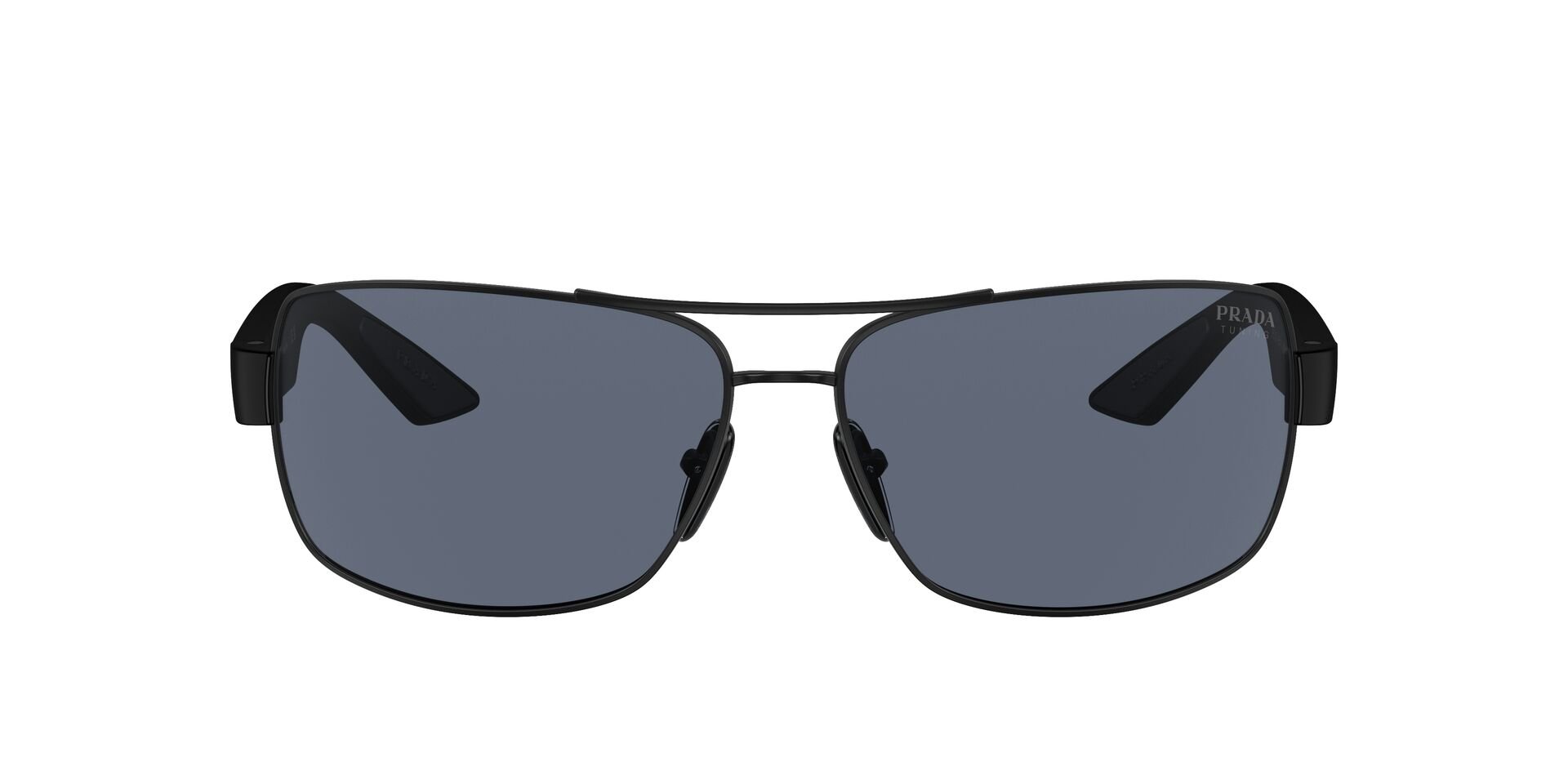 PRADA-SPORT-50ZS/S 1BO09R MATTE BLACK(BLUE TUNING 65*14, Negro mate, hi-res image number 1