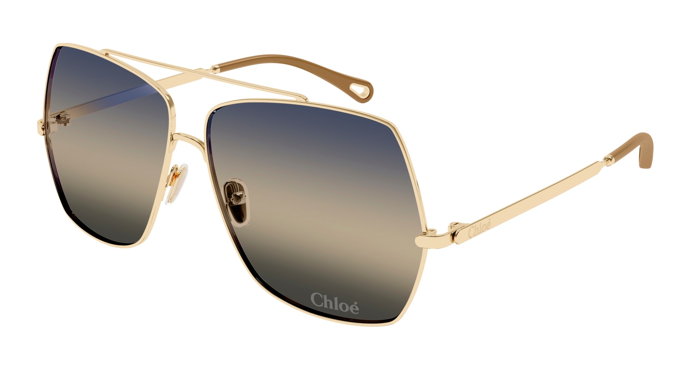 CHLOE-0278S/S 006 GOLD-GOLD (BLUE 62*12, , hi-res image number 0