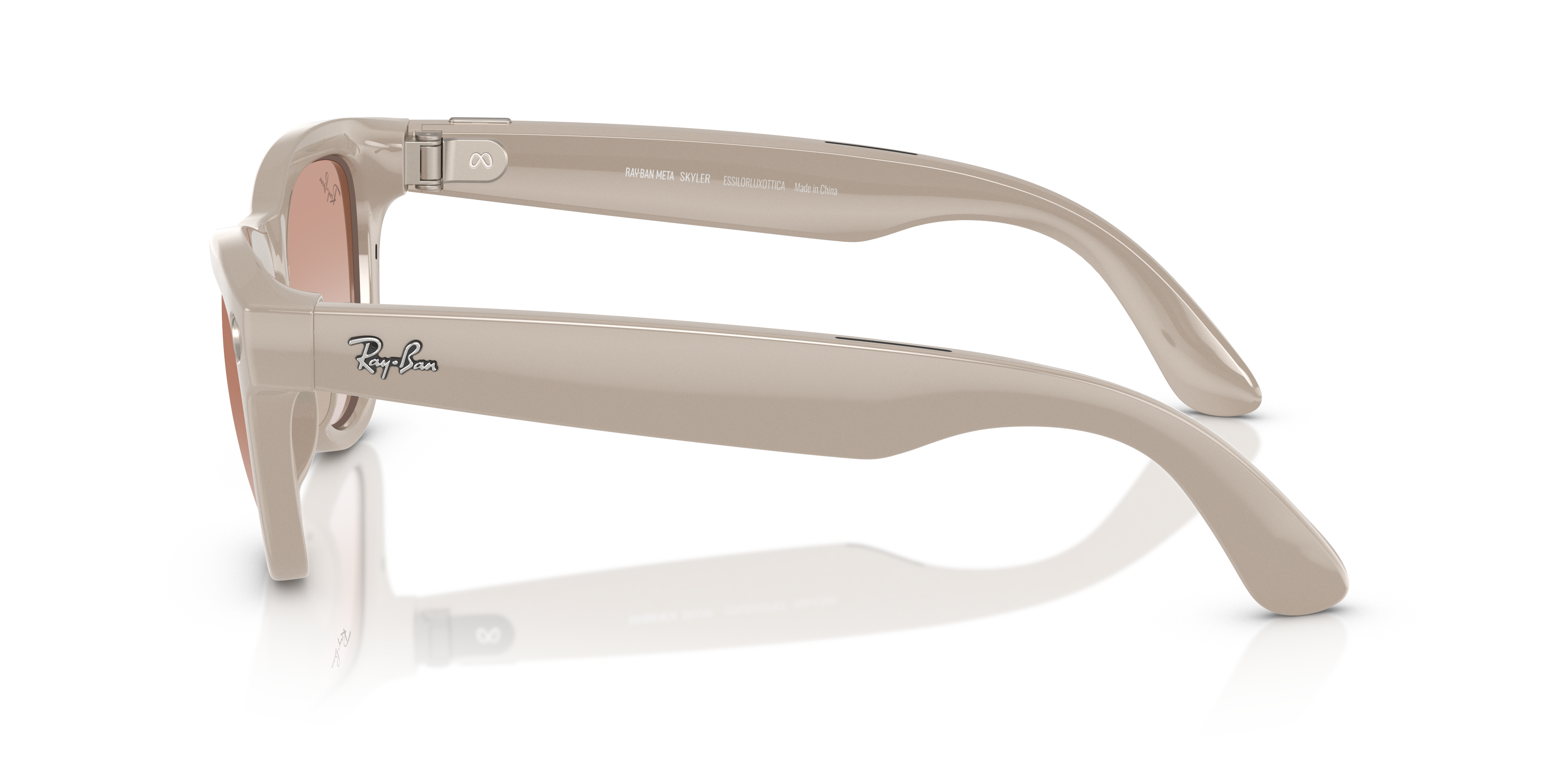 RB-META-4010-GEN-1 670013 SHINY WARM GRAY(GRADIENT CINNAMON PINK 52*20, Gris brillante, hi-res image number 2