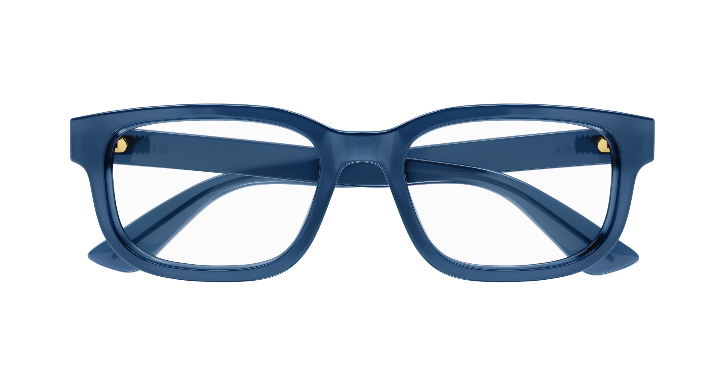 GUCCI-1584O/G 003 BLUE-BLUE-TRANSPARENT 53*18, Azul, hi-res image number 1