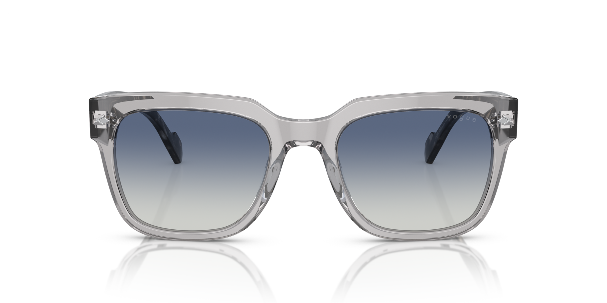 VOGUE-5490S/S 28204L TRANSPARENT GREY(GREY GRADIENT BLUE 54*21, Gris transparente, hi-res image number 1