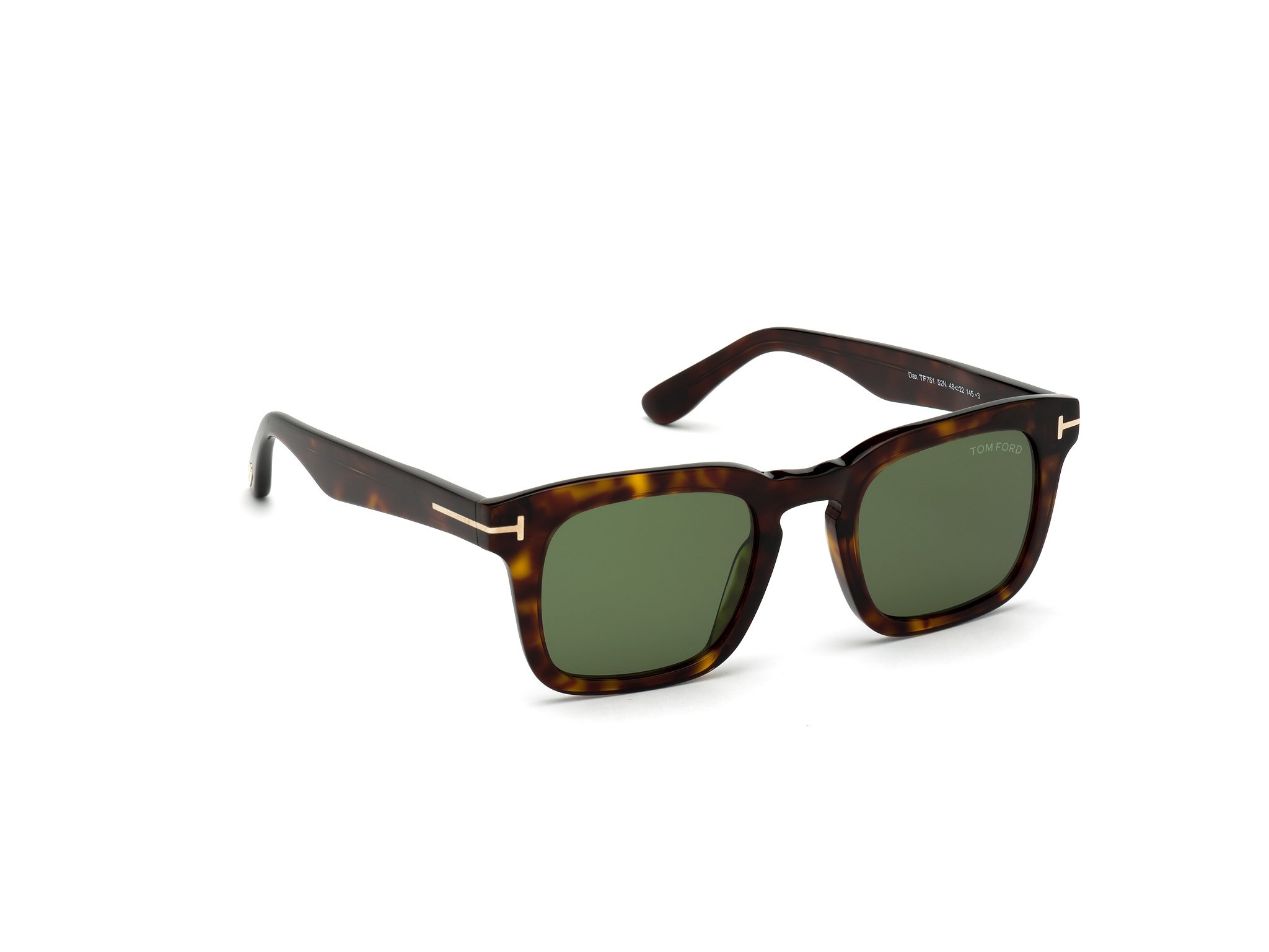 TOMFORD-0751/S 52N havana oscuro / verde 50*22, , hi-res image number 6
