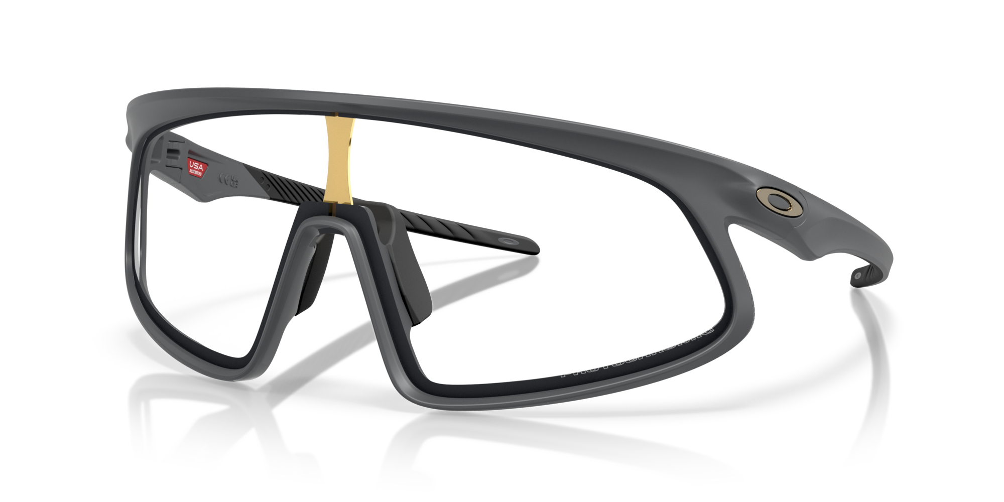 OAKLEY-RSLV-9484D 948406 MATTE CARBON(PHOTOCHROMIC 49*149, Mate crabón, hi-res image number 0