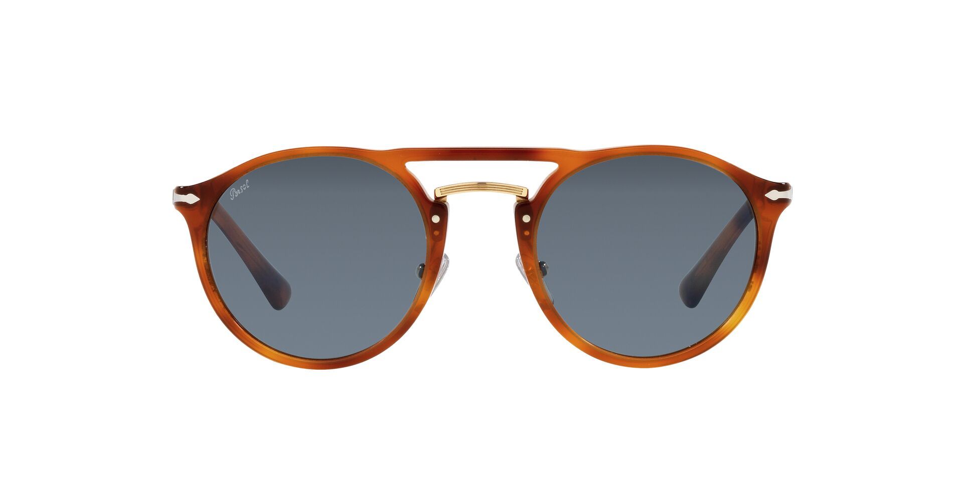 PERSOL-3264S/S 96/56 HAVANA(LIGHT BLUE 50*22, , hi-res image number 1