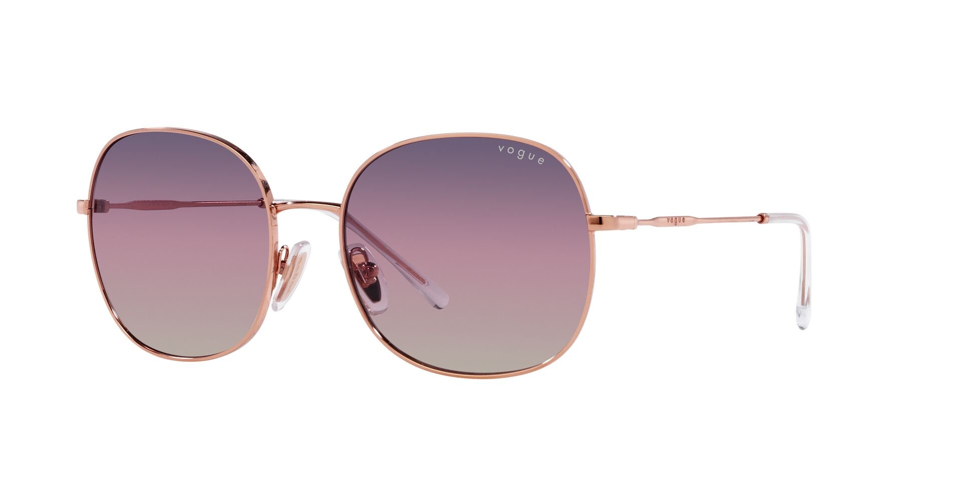 VOGUE-4272S/S 5152U6 ROSE GOLD(TRIGRADIENT BROWN/VIOLET/BLUE 57*18, , hi-res image number 0